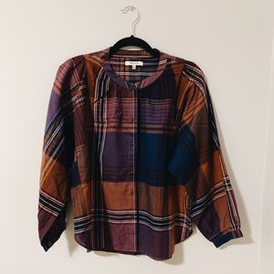 Madewell plaid shirt